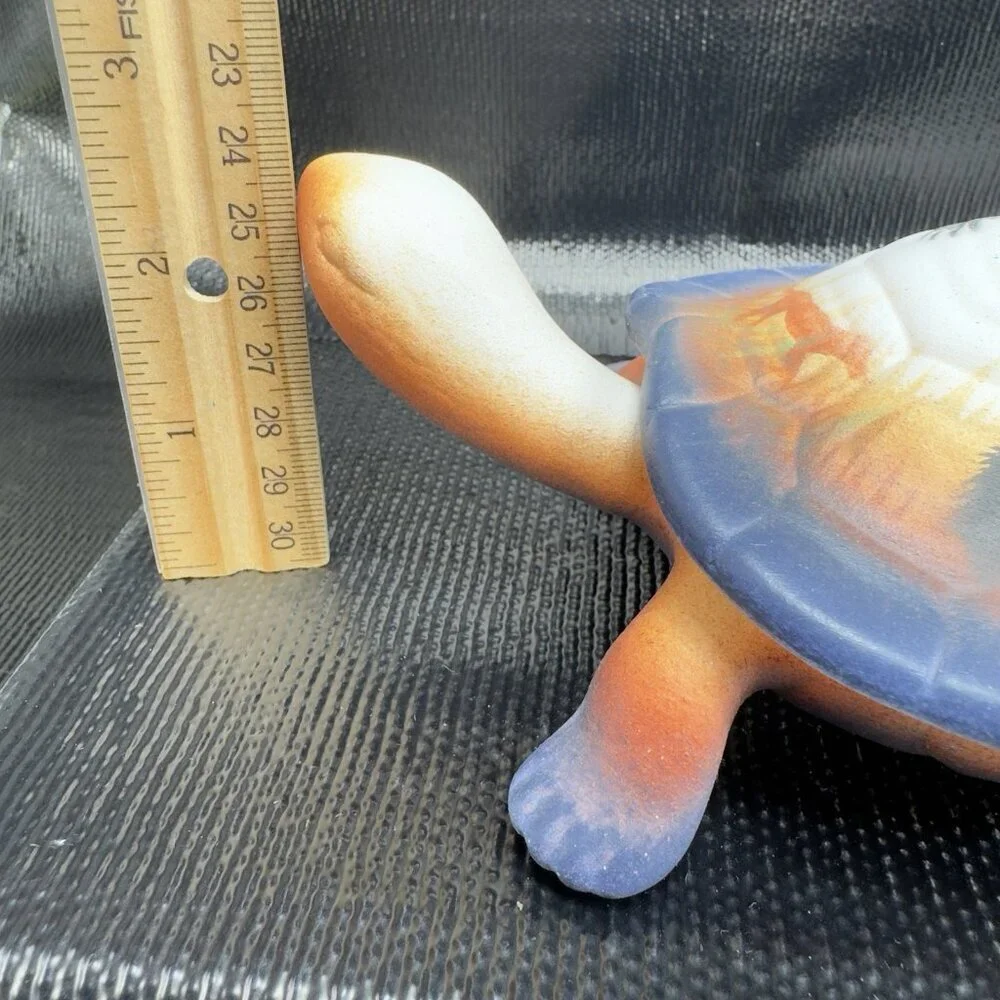Southwestern Navajo‎ Turtle Jewelry Box Container W Lid Hand Made Artist Signed